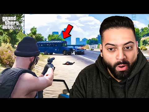 When Criminals Fight with Police in GTA 5 RP (Craziest Prison Escort)