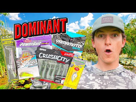 I Tried Lures DOMINATING Bass Fishing - Too Easy?