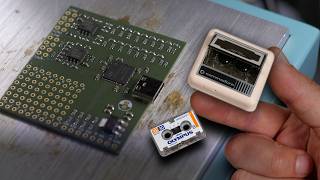 I reinvented old tech C64 tape drive with USB and 80% smaller