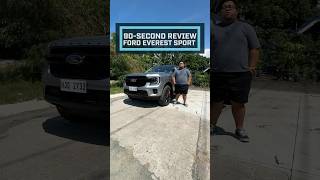 Here’s a quick 90-second review of the Ford Everest Sport Special Edition. #topgearph #ford