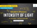 Light Intensity and Photon Energy