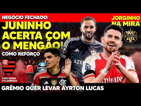 NA CALADA DA MADRUGADA: FLAMENGO PREPARA ANÚNCIO DE REFORÇO! JORGINHO NA MIRA! 21 MILHÕES POR KAIKY