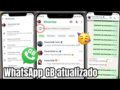 CHEGOU 🥳 WHATSAPP GB V20 ~ATUALIZADO 2024 | NOVO MÉTODO FUNCIONANDO 100% COM SEU NÚMERO 🤩 ANTI-BAN