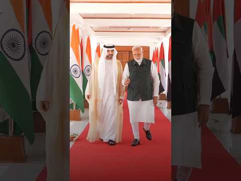 दुबई के प्रिंस को मोदी जी से मिलना पड़ता है! #shortvideo #dubai