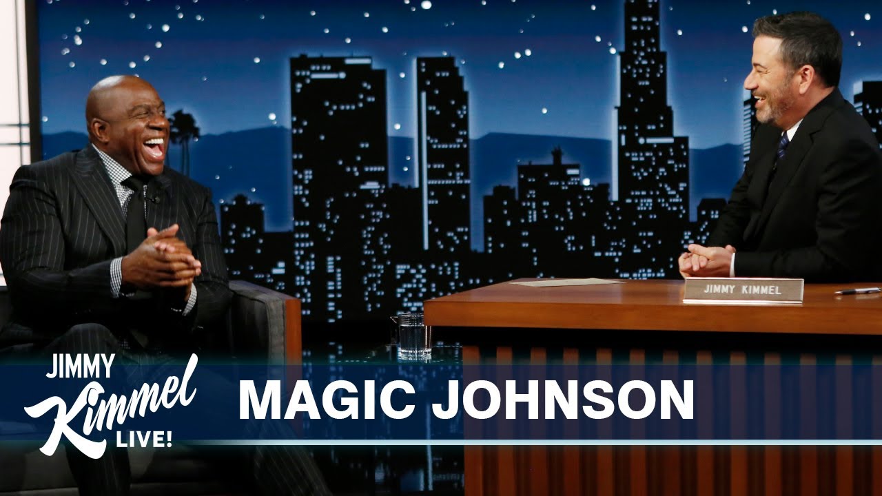 Magic Johnson on 30 Years of Marriage, NOT Vacationing with Jimmy Kimmel & Getting Vaccinated