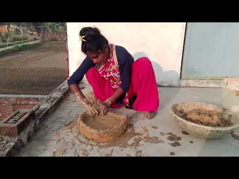 मिट्टी का चूल्हा आज बनेगा खाना पकाने के लिए ❤️ mitti wala chulha dekho | Village Routine | mitti