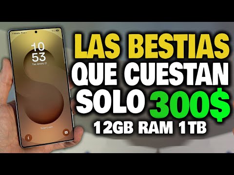 5 TELÉFONOS DE GAMA ALTA QUE SOLO CUESTAN 300$ ¡SIN COMPETENCIA! 🥇