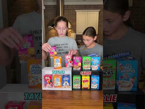 Cereal Match Game!! #familyfun #matchgame