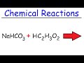 Understanding the Reaction Between Sodium Bicarbonate and Acetic Acid