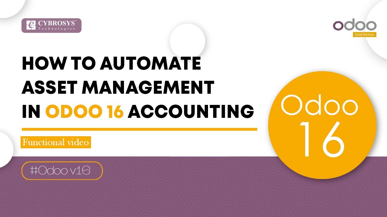 How to Automate Asset Management with Odoo 16 Accounting | Odoo 16 Functional Videos | 5/15/2023

The process of monitoring, organizing, and selling a firm's assets is asset management. Machinery, cars, computers, and other ...