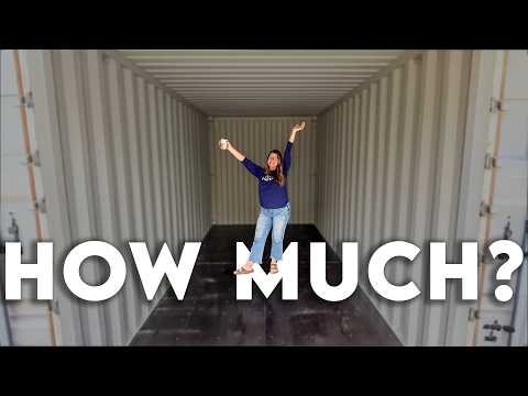 How much did we pay for this 20ft Shipping Container?