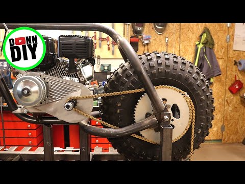 Minibike BUILD Ep.4 - Rear Wheel Split Hub