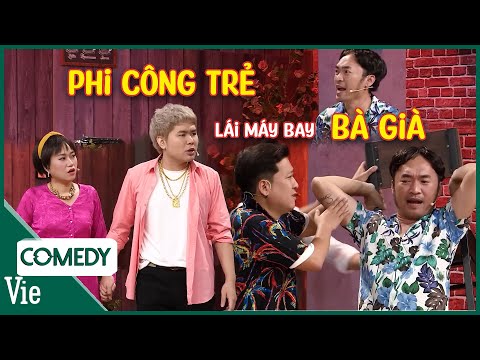 Hài 7 Nụ Cười Xuân: Tiến Luật lên cơn ghen, đập đồ vì Lâm Vỹ Dạ cặp "phi công" | 7 Nụ Cười Xuân 2025