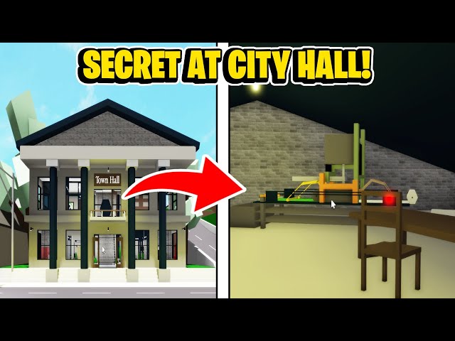 New Big Secret Hidden At City Hall In Roblox Brookhaven RP Update