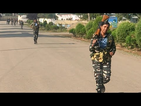 CRPF: Lady Commandos Race- CAPF EXAM MOTIVATION