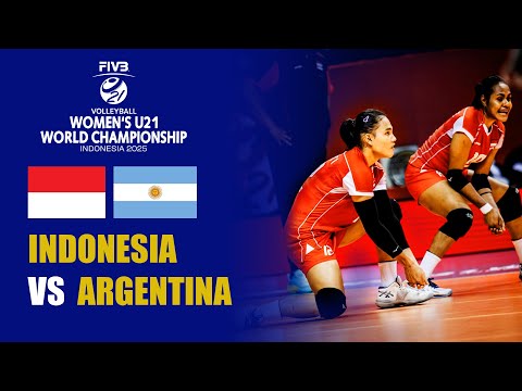 🔴 INDONESIA VS ARGENTINA, WOMAN U-21 WORLD CHAMPIONSHIP VOLLEYBALL, LIVE REACTION