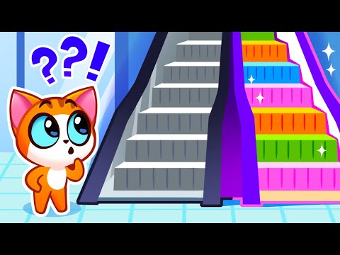 Oh No! ๐ Family Got Lost in the Mall ๐ Educational Cartoons and More Stories for Kids ๐ป Purr-Purr