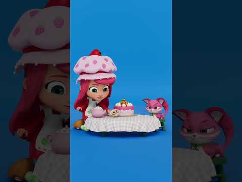 Tea Party 🫖 #strawberryshortcake #shorts