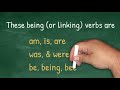 Exploring Action and Being Verbs