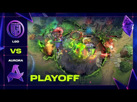 CRAZY GAME! LGD GAMING vs AURORA - Official Highlights - BLAST SLAM VII Dota 2