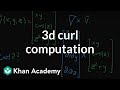 Understanding Curl Computation