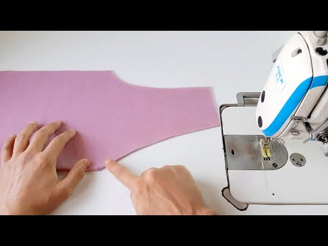 👌Discover a secret technique for sewing a flawless V-neck that only a few people know about.