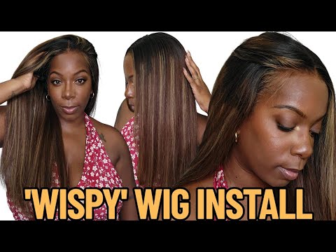 Silk Press in a BOX! Realistic Wig Install for Beginners | Use Wispy Edges to NATURALIZE Wig RPGSHOW