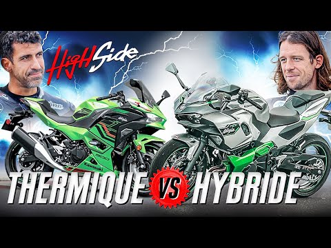 L'Hybride est-il l'avenir de la moto ? - Kawasaki Ninja 7 Hybrid VS Ninja 500