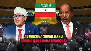 Deg Deg Xasan Sh Oo La Shirtagay Aqoonsiga Somaliland Shirka QM & Talaabo Trump Usoo Qaaday Hargeysa