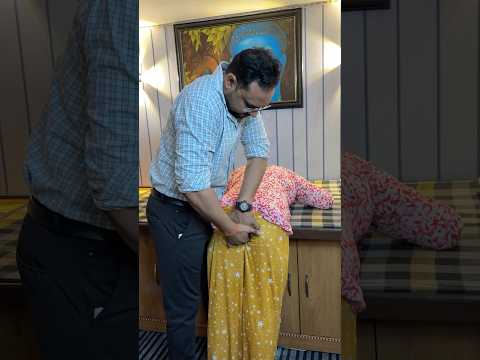 Coccyx type 2 adjustment #chiropractor #physiotherapist #aonetherapycenter