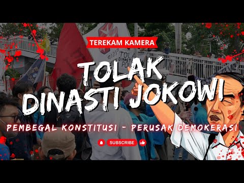 FULL HD !!! TOLAK POLITIK DINASTI, MAHASISWA-BURUH-PELAJAR vs DEWAN PERWAKILAN RAKYAT