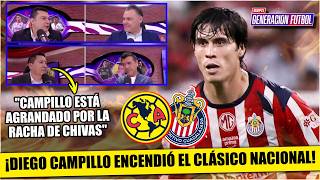 ESTALLAN por palabras de CAMPILLO: CLÁSICO NACIONAL vs América NO ES UN PARTIDO MÁS | Generación F