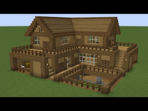 Minecraft - How to build a Cool Survival House