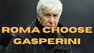 Roma Choose Gasperini as Next Head Coach