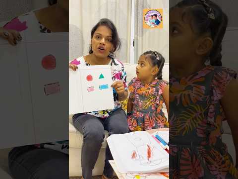 Kya Saanvi Ne Sahi Drawing Kiya😳 Friends Check Karo