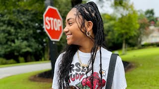 GRWM FOR SCHOOL 🥰DAY 4 📚🚌 #shorts #backtoschool
