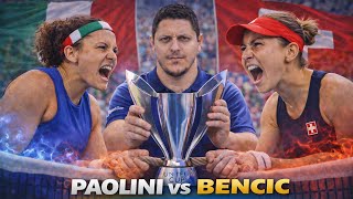 Jasmine Paolini vs Belinda Bencic | Tennis Game Simulation | United Cup 2026