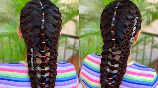 PEINADOS sencillos faciles, casuales  y trenzas básicas ❤️