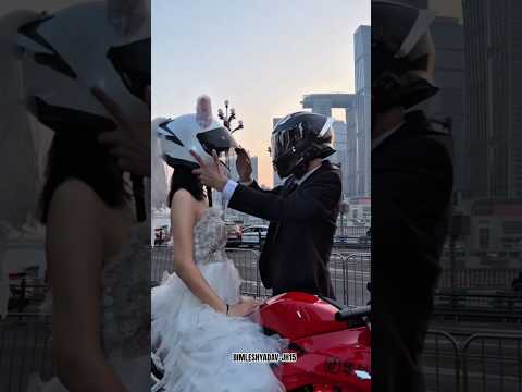 Couple Bike Rider๐ฅฐ๐#couple #rider #bikelover #bikeride #motovlog #stunt #viral #trending #ytshorts