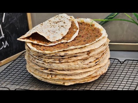 Ламаджо /Все нюансы/Чтобы фарш держался/Чтобы вода не отделялась/ Классический рецепт теста