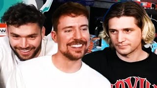 Adin Ross & MrBeast Does Lie Detector On XQC
