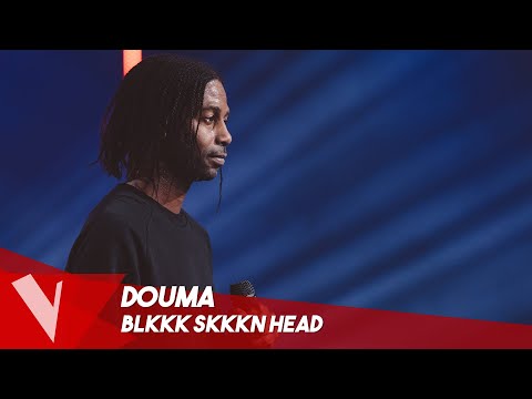 Kanye West - 'BLKKK SKKKN HEAD' ● Douma | Blinds | The Voice Belgique Saison 9