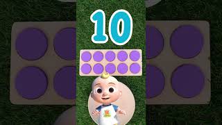 Count the circles! Purple Circle FUN Learning! #shorts #cocomelon #song #nurseryrhymes #learning