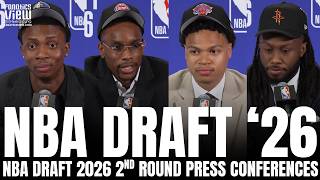 NBA Draft 2nd Round Interviews With Bruce Thornton, Tobi Lawal, Jack Kayil, Ugonna Onyenso & More