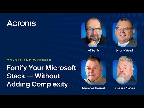 Fortify Your Microsoft Stack – Without Adding Complexity