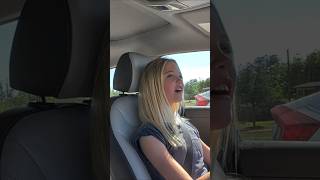 Isn't she too young to be driving? 😮 #driverspermit #permit #firsttimedriver