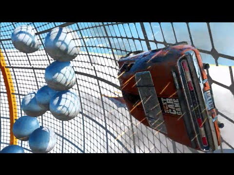WreckFest - NextCarGame 2.0 Update Car CANNON + Christmas Santa Throwing! | SLAPTrain