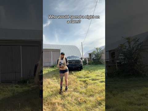 Would you stay the night on a farm with me?