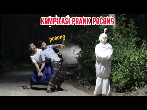 Kompilasi Prank Pocong || Terlucu & Terkocak Bikin Ngakak || Ghost Prank