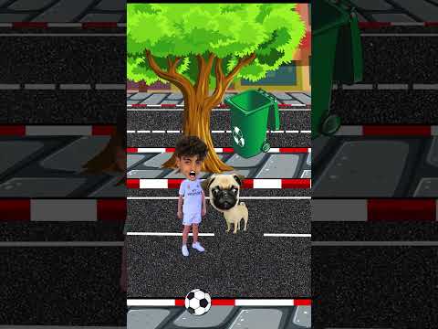 Cristiano Junior le salva la vida a su perro. Ft Messi